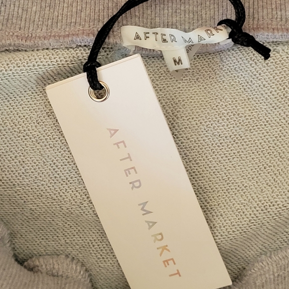 After Market Off The Shoulder Ruffle Trim Sweatshirt - Picture 8 of 11